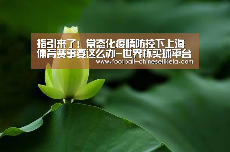 指引来了!常态化疫情防控下上海体育赛事要这么办-世界杯买球平台(图2) 世界杯买球网站